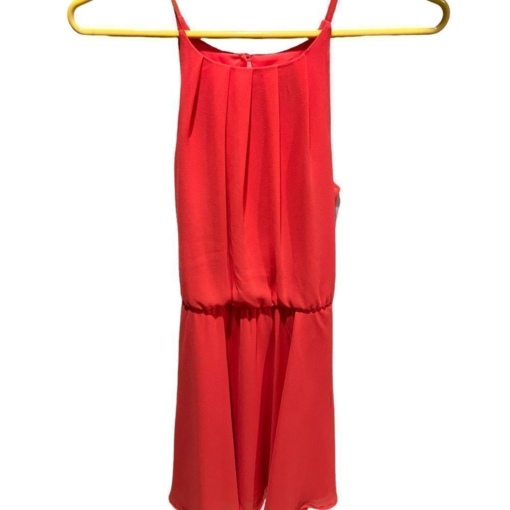 ‎Blue Rain coral spaghetti strap dress size XS